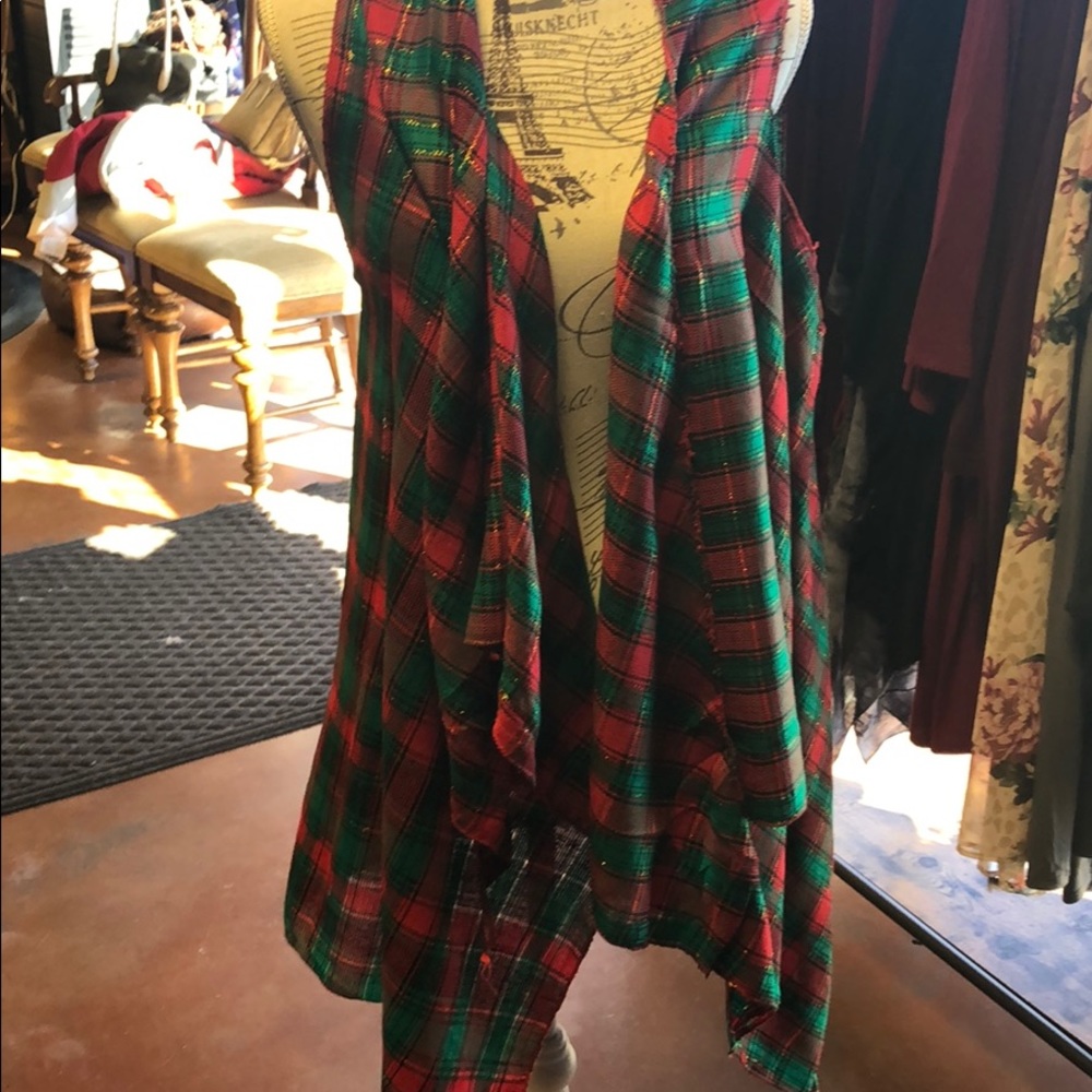 Holiday cardigan